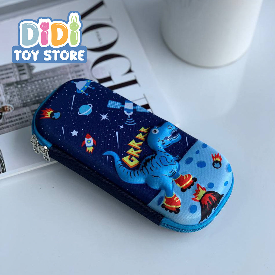 3D Pencil Case Dino